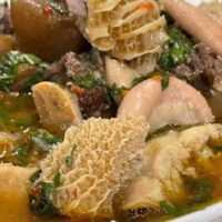 Fufu and Okro Soup with Beef - Image 2